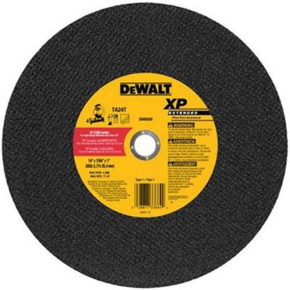 Picture of Dewalt® 14"X7/64"X1" Red Ceramicchop Saw Wheel Part# - Dw8059