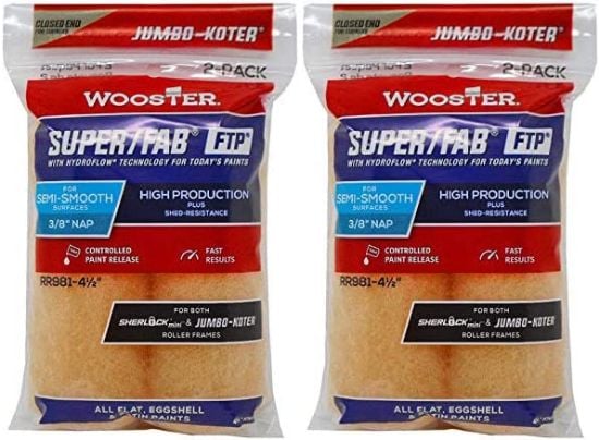 Picture of Wooster 4-1/2" Jumbo-Koter Super/Fab Ftp 3/8 Nap Mini Part# - 0Rr9810044