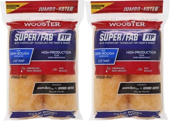 Picture of Wooster 4-1/2" Jumbo-Koter Super/Fab Ftp 1/2 Nap Mini Part# - 0Rr9820044