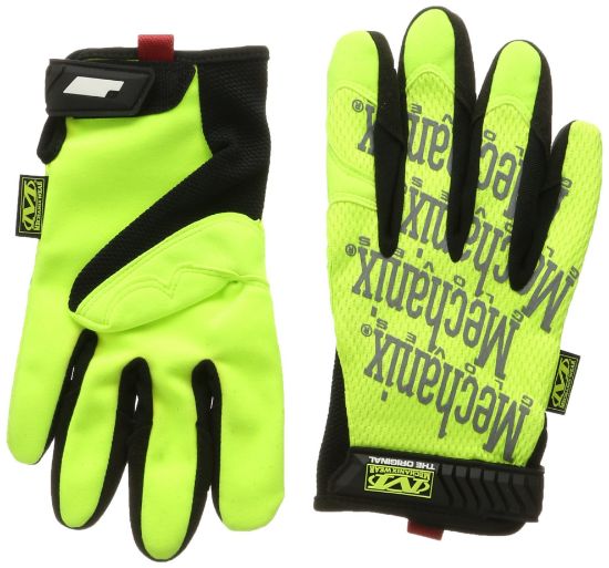 Picture of Mechanix Wear® Hi-Viz Original Gloves (Small  Hi-Vis Yellow) Part# - Smg-91-008