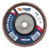 Picture of Weiler® 5" Tiger Angled Flap Disc  60C  5/8"-11 Nut Part# - 51322