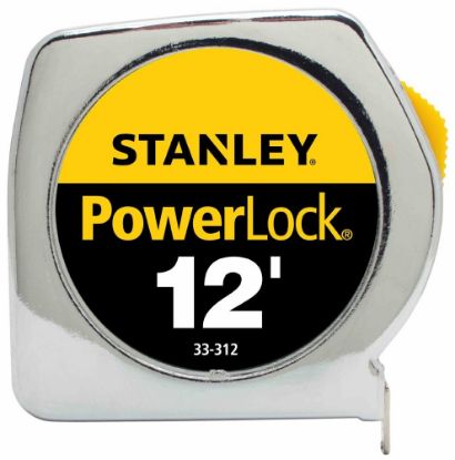 Picture of Stanley® Taperule Pl312 Yellow 3/ Part# - 33-312