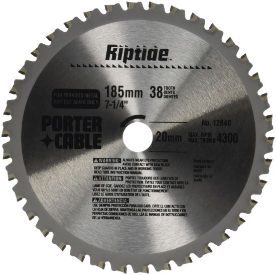 Picture of Porter Cable 185 Mm Dry Cut Blade Part# - 12840