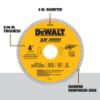 Picture of Dewalt® 4" Tile Blade Part# - Dw4729