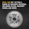 Picture of Dewalt® 4-1/2" High Performancediamond Masonry Blade Part# - Dw4725