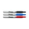 Picture of Sharpie® Sharpie Retract Assort Fine Pt Blck Blu Rd Pk/3 Part# - 32726Pp