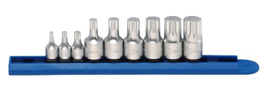 Picture of Gearwrench® Set Skt Flx Tx Tamp Stub1/4 3/8Dr 11Pc Part# - 81100