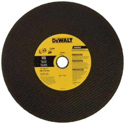 Picture of Dewalt® 12"X5/32"20Mm Asphaltport Saw Cut-Off Wheel Part# - Dw8037