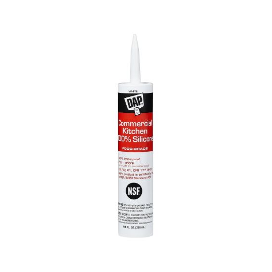 Picture of Dap® Commercial Kitchen 100%Silic Seal.White 9.8 Oz Part# - 8656