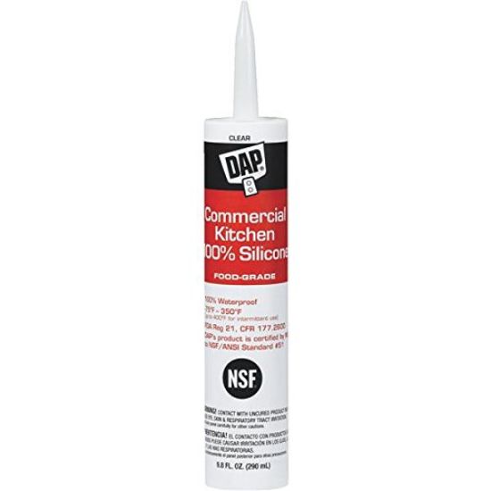 Picture of Dap® Commercial Kitchen 100%Silic Seal.Clear 9.8 Oz Part# - 8658