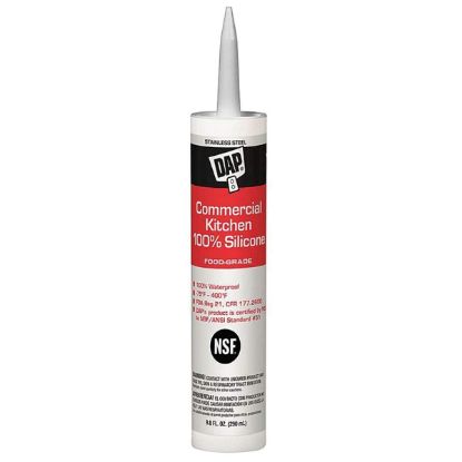 Picture of Dap® Comm Kitchen Silic Seal.Stainless Steel 9.8Oz Part# - 8660