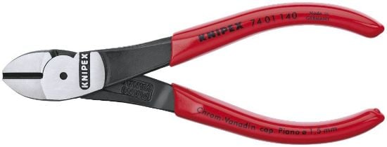 Picture of Knipex 5-1/2" High Leverage Diagonal Cutters Part# - 7401140