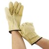 Picture of Mcr Safety Large Straight Thumb Grain Leather Drivers Glove Part# - 3400L