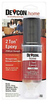 Picture of Devcon 1-Oz Dev-Tube 2-Tonclear Epoxy Part# - 14310