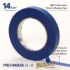 Picture of Intertape Polymer Group® Promask Blue 24Mm X 54.8M With Bloc-It Pt14 Blue Part# - 99438