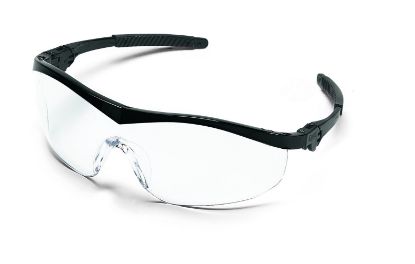 Picture of Mcr Safety Storm Black Frame Clearaf Lens Safety Gls Part# - St110Af