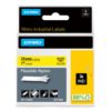 Picture of Dymo Rhino 1" Yellow Flexiblenylon Labels Part# - 1734525