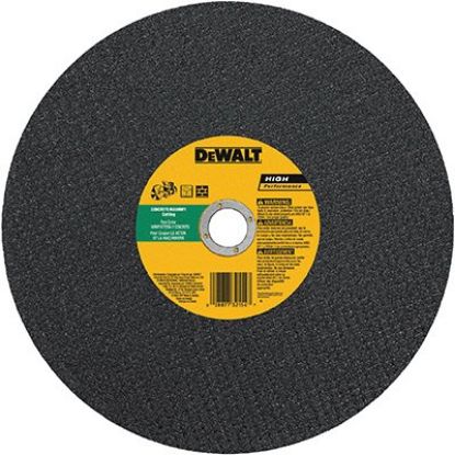 Picture of Dewalt® 14"X5/32"X20Mm Concretemasonry Port Saw Cut Off Part# - Dw8025