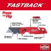 Picture of Milwaukee® Tool Fastback Folding Utilityknife Part# - 48-22-1501