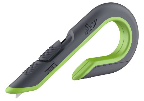 Picture of Slice Slice Box Cutter  Auto-Retractable  Black/Green Part# - 10503