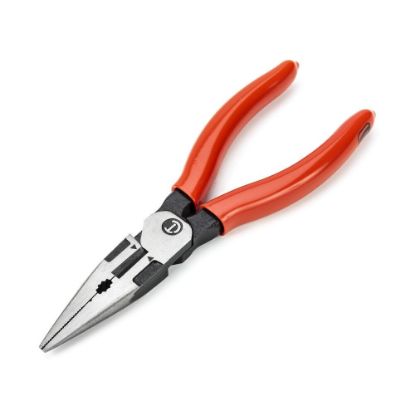 Picture of Crescent® 6" Long Nose Plier Dipped Handle Part# - Z6546-06