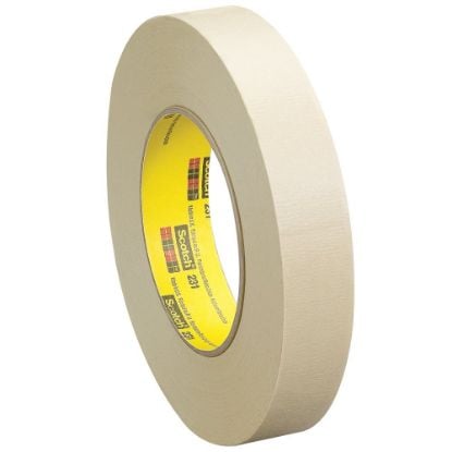 Picture of 3M™ Scotch Paint Masking Tape 231 Natural 18Mmx55M Part# - 7000088513