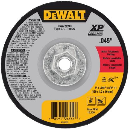 Picture of Dewalt® 6 X .045 X 5/8-11 Elitet27 Cutting Part# - Dwa8959H