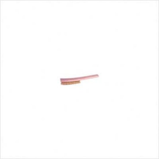 Picture of Weiler® Platers Brush Steel Fill3X19 Rows Curved Hdl Part# - 44116