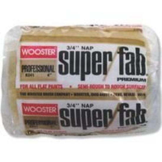 Picture of Wooster 4" Super/Fab 3/4" Nap Roller Cover Part# - 00R2410040