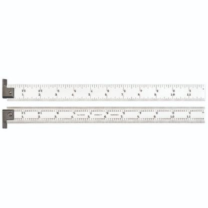 Picture of L.S. Starrett Ch604R-12 12" Hook Rule Part# - 52674