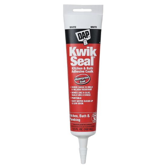 Picture of Dap® Kwik Seal Kitchen&Bath Caulk White 5.5Oz Part# - 18001