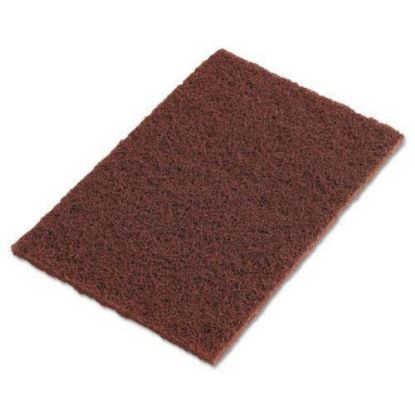 Picture of Scotch-Brite™ 3M 6444 Brown Pad 6X9 Heavy Duty Part# - 7000028548