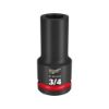 Picture of Milwaukee® Tool 3/4 Dr 3/4 Deep Impact Socket Part# - 49-66-6335