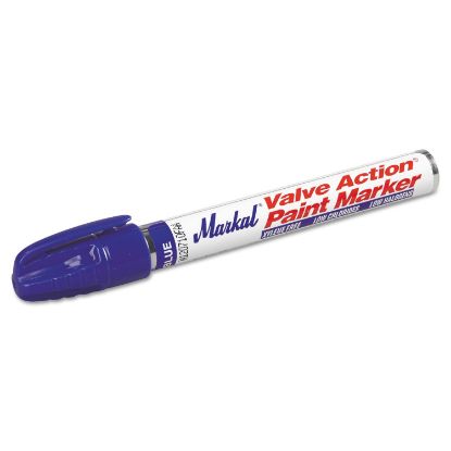 Picture of Markal® Paint-Riter Valve Actionpaint Marker Blu Carded Part# - 96805