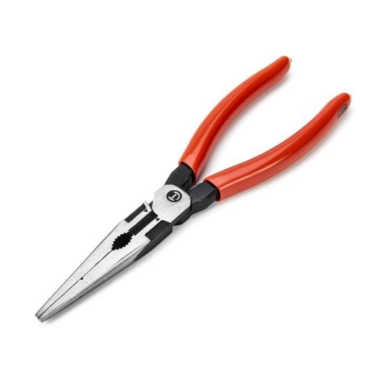 Picture of Crescent® 8" Long Nose Plier Dipped Handle Part# - Z6548-06