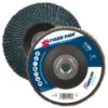 Picture of Weiler® 5" Tiger Paw Abrasive Flap Disc  Angled  Phenoli Part# - 51156