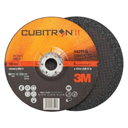 Picture of 3M™ Cubitron 2 Dc Quick Whl64317-Q 5X1/4X5/8-11" Part# - 7100244819