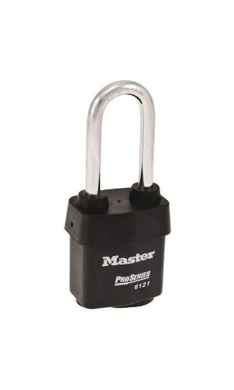 Picture of Master Lock® 5 Pin Weather Tough Padlock W/2-1/2" Shackle Part# - 6121Kalj-10G013