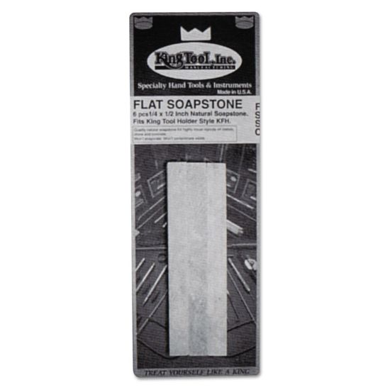 Picture of King Tool Ki Fss Flat Soapstone 6Pk Part# - Fssc