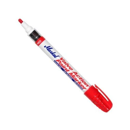 Picture of Markal® Paint-Riter Valve Actionpaint Marker Red Carded Part# - 96802