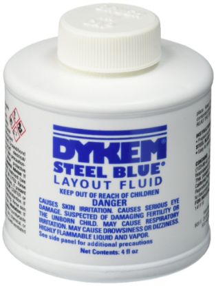 Picture of Dykem Steel Blue Layout Fluid4Oz. Bic Part# - 80300