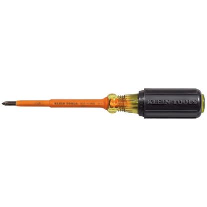 Picture of Klein Tools Insulated Screwdriver  #1 Phillips Tip  4-Inch Part# - 6334Ins