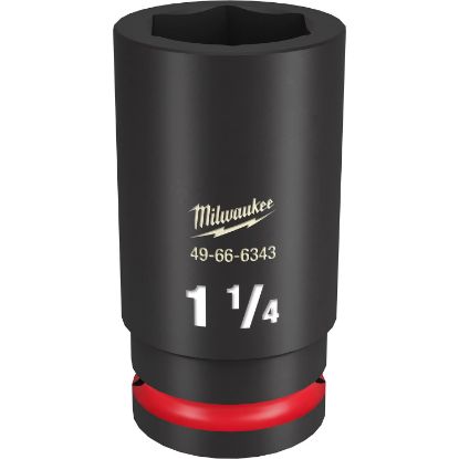 Picture of Milwaukee® Tool 3/4 Dr 1-1/4 Deep Impactsocket Part# - 49-66-6343