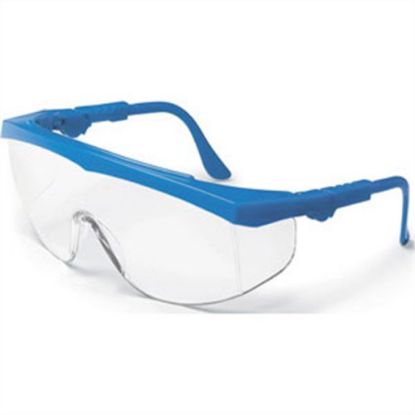 Picture of Mcr Safety Tamahawk Blue Frm Clearlens Safety Gls Part# - Tk120