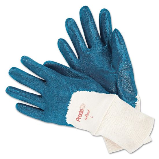 Picture of Mcr Safety Large Predalite Nitrilecoated Glove Palm Coated Part# - 9780L