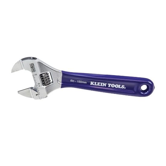 Picture of Klein Tools Slim-Jaw Adjustable Wrench  6" Part# - D86934