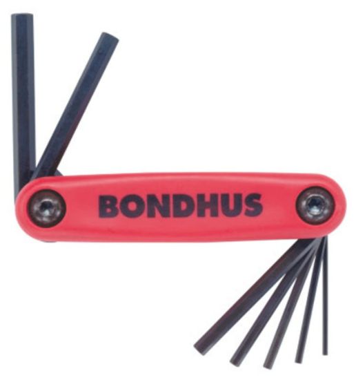 Picture of Bondhus® 1.5Mm-6Mm Gorilla Grip Foldup Tool Set Part# - 12592