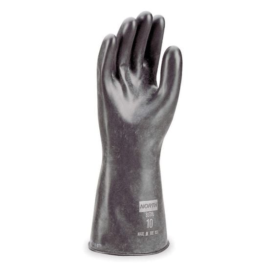 Picture of Honeywell North® Gloves Butyl 11" 16Mil 10/Xl Part# - B161/10