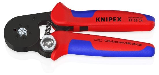 Picture of Knipex 7 1/4" Self-Adjusting Crimping Pliers Part# - 975314