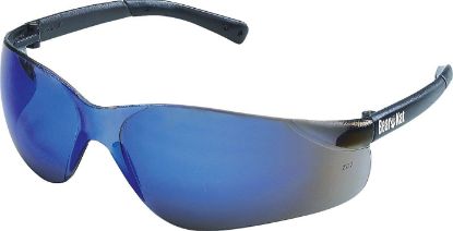 Picture of Mcr Safety Bearkat Safety Glasses Blue Mirror Lens Part# - Bk118